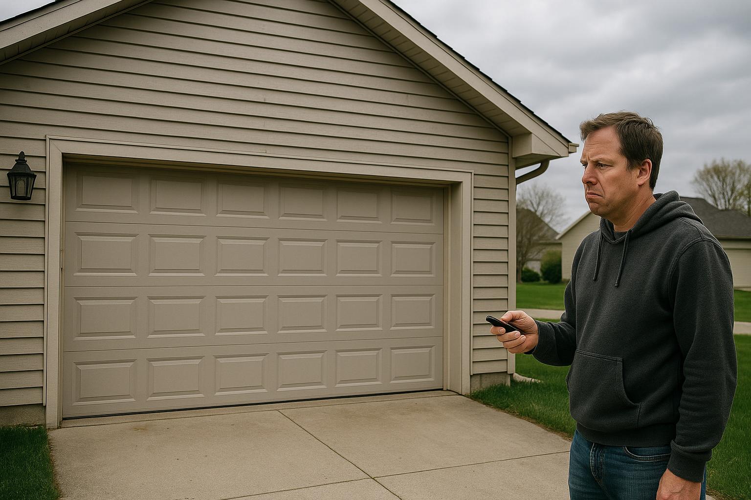What to Do When Your Garage Door Won't Open or Close